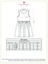 Girl's Maroon And Green Banarsi Frock